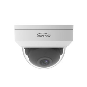 Caméra de sécurité à dôme fixe CyberView 400D de Gyration câblée de 4 mégapixels pour l'extérieur