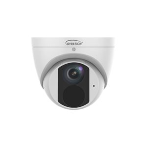 Caméra de sécurité à tourelle fixe CyberView 400T de Gyration câblée de 4 mégapixels pour l'extérieur