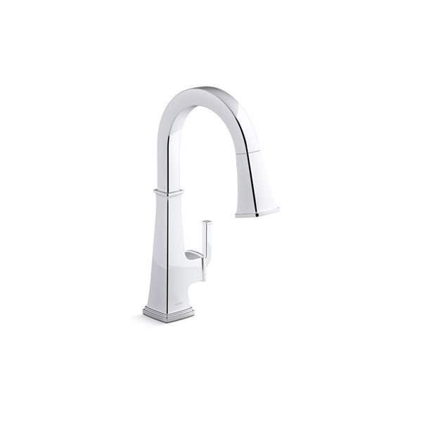 KOHLER Riff Chrome Pull-Down Single-Handle Kitchen Faucet