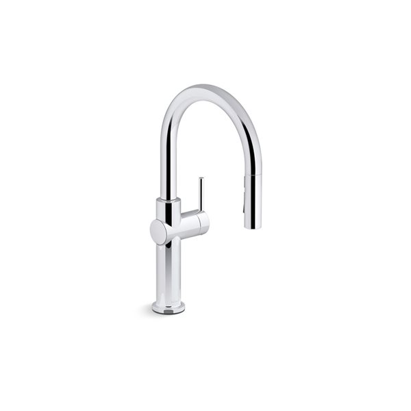 KOHLER Crue Chrome Pull Down Single Handle Kitchen Faucet 22972 CP RONA   330959774 MainImage 001 L 