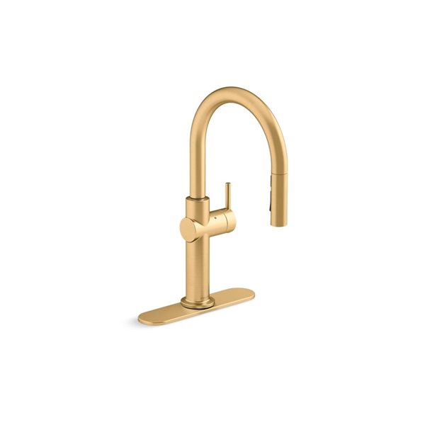 KOHLER Crue Brass Kitchen Faucet With KOHLER Konnect And Voice   330959778 MainImage 001 L 