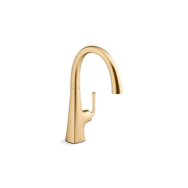 KOHLER Graze Brass Bar Sink Faucet with Swing Spout 22065-2MB | RONA