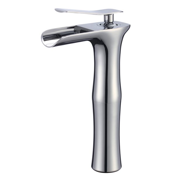 American Imaginations Rectangular White 21.75-in Bathroom Drop-in Sink with Chrome Hardware