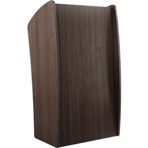 Oklahoma Sound Vision 24-in Brown Modern/Contemporary Lectern