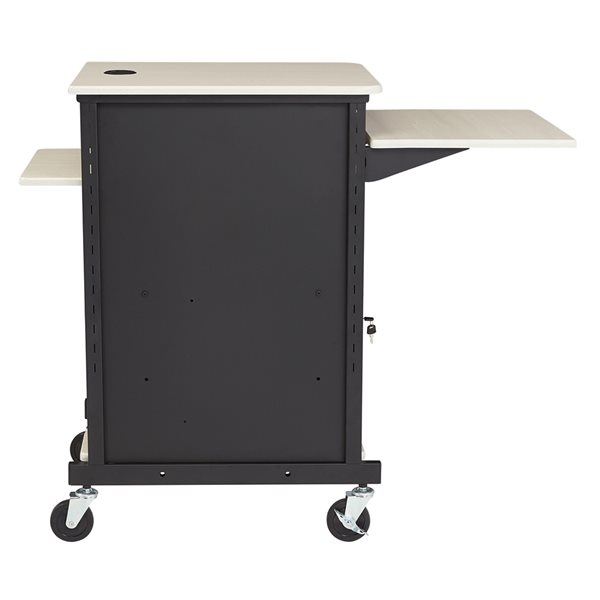 Oklahoma Sound PRC Series 27-in Black Modern/Contemporary Presentation Cart