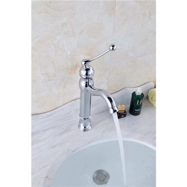 American Imaginations White Oval 16.25-in L x 19.5-in W Undermount Bathroom Sink with Faucet and Overflow Drain
