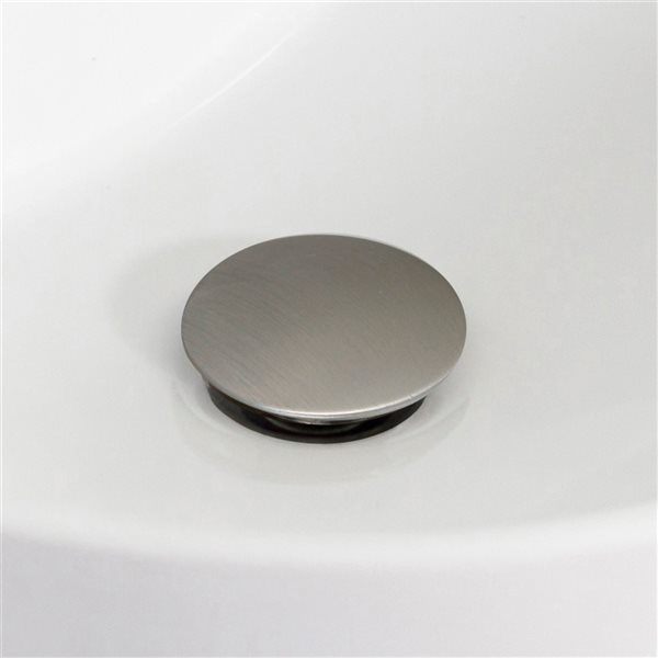 American Imaginations White Enamel Glaze Undermount 15.25-in L x 15.25-in W Bathroom Sink with Overflow Drain Included