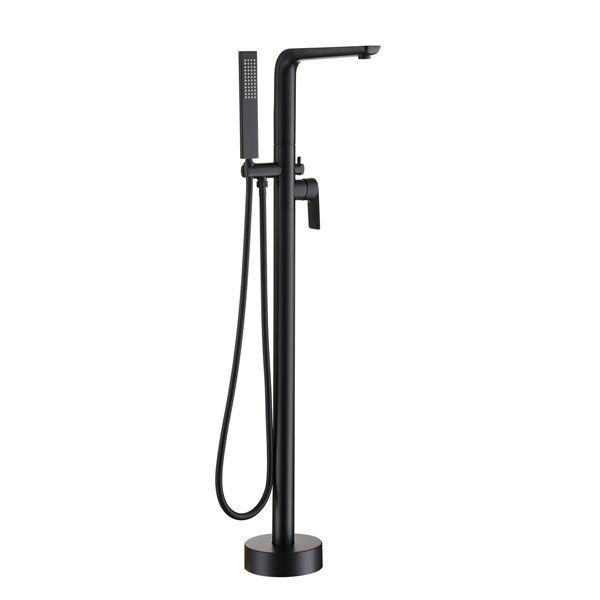 Image of Boyel Living | Single-Handle 1-Spray Tub And Shower Faucet In Matte Black, Brass | Rona