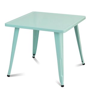 Costway Blue Square Kid's Play Table