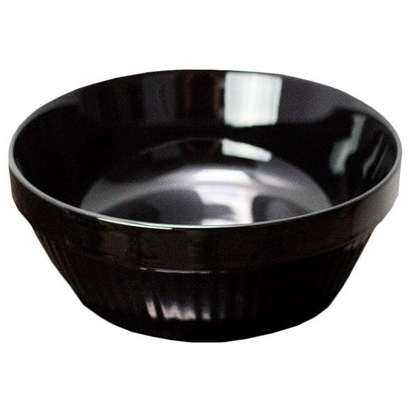 American Imaginations 14.09-in x 14.09-in Black Ceramic Vessel Round Bathroom Sink