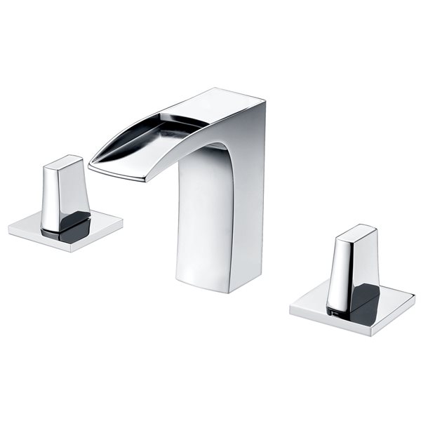 American Imaginations White Ceramic Vessel Rectangular Bathroom Sink with Chrome Faucet (12.2-in x 16.34-in)