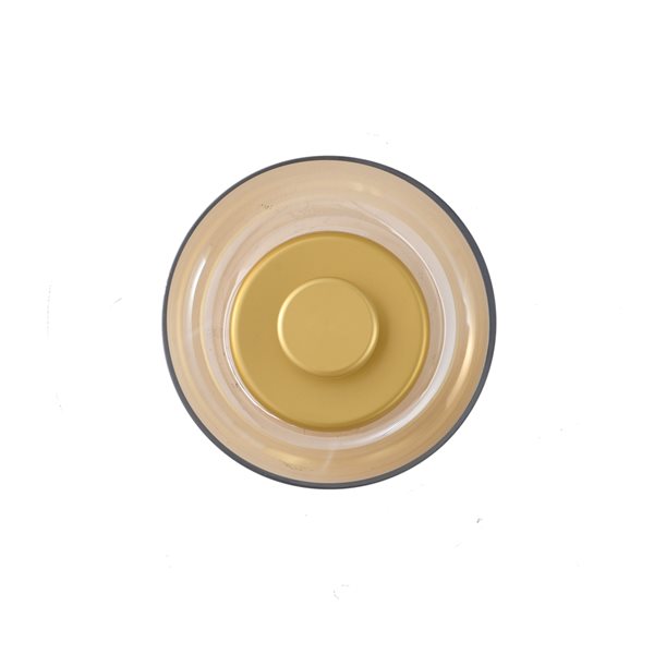 Bethel International 9-in 1-Light Gold Contemporary Wall Sconce