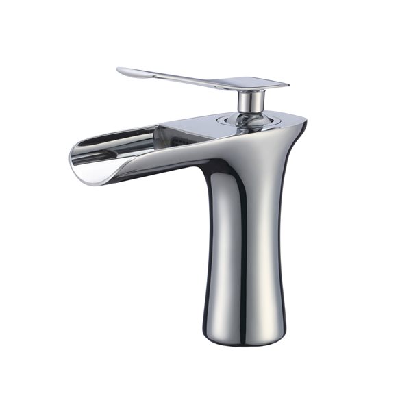 American Imaginations Beige 18.25-in Undermount Rectangular Bathroom Sink with Chrome Hardware