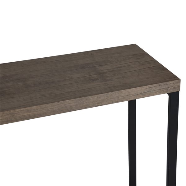 Homy Casa Hess 63-in Vintage Brown Modern Console Table