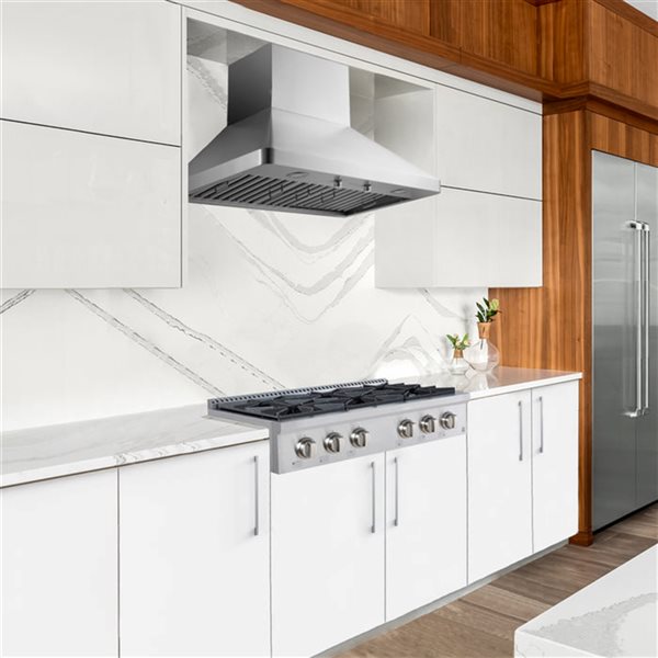 Ancona 36-in 6 Burners Stainless Steel Gas Cooktop