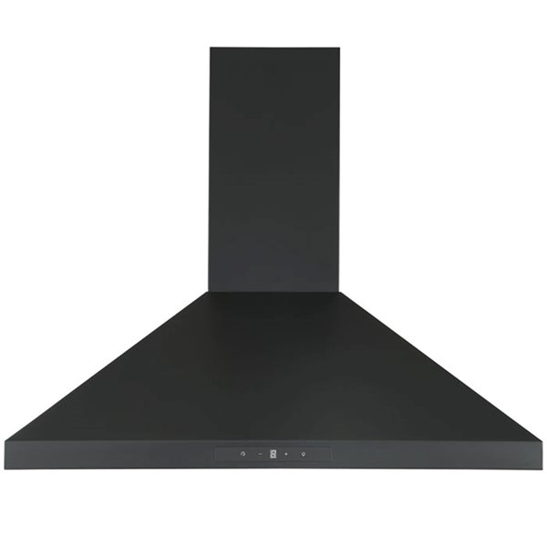 Ancona 30-in Convertible Black Wall-Mounted Range Hood