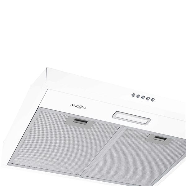 Ancona 24-in Convertible White Undercabinet Range Hood