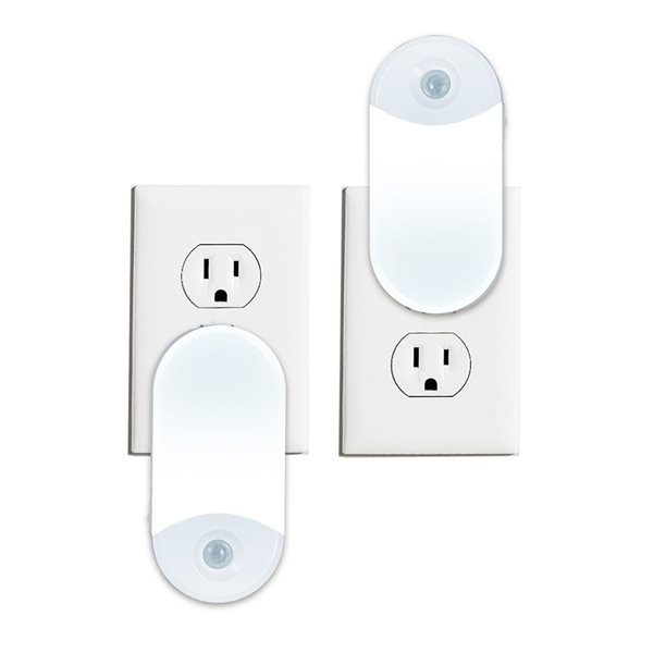 Feit Electric White LED Motion Sensor Auto On/Off Night Light in the Night  Lights department at
