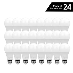 Luminus 40-Watt Equivalent A19 Warm White LED Light Bulbs (24-pack)