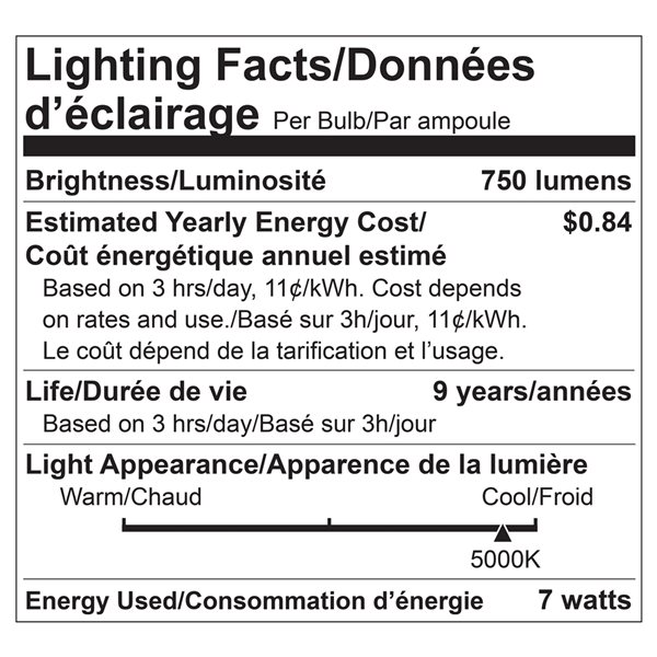Luminus 60-Watt Equivalent A19 Daylight LED Light Bulbs (12-pack)