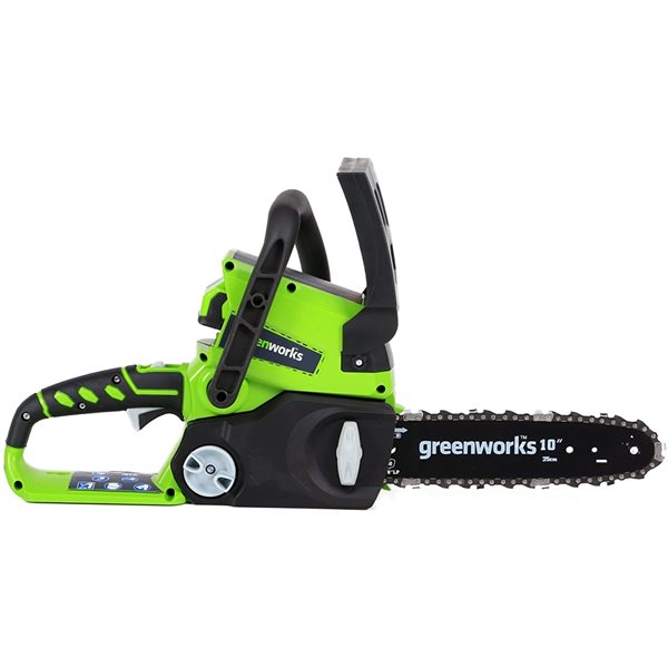 Greenworks 24-Volt Lithium-Ion 10-in Cordless Electric Chainsaw (Battery Included)