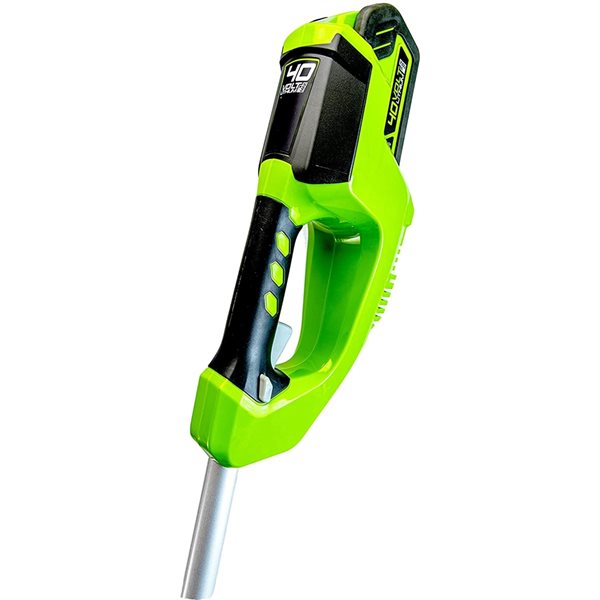Greenworks 40-Volt 12-in Straight Cordless String Trimmer with Attachment Capable (Battery and Charger Included)