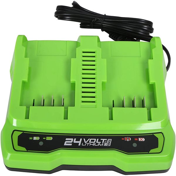 Greenworks 24-Volt Dual Port Power Tool Battery Charger