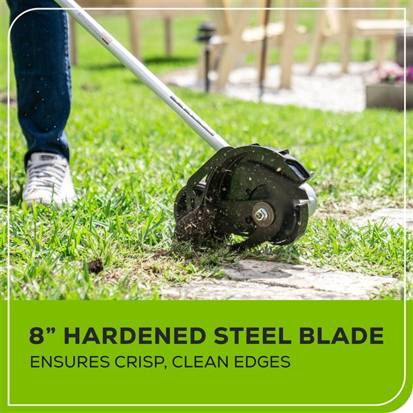 Greenworks 24-Volt 8-in Lithium-Ion Cordless Lawn Edger (Tool Only)