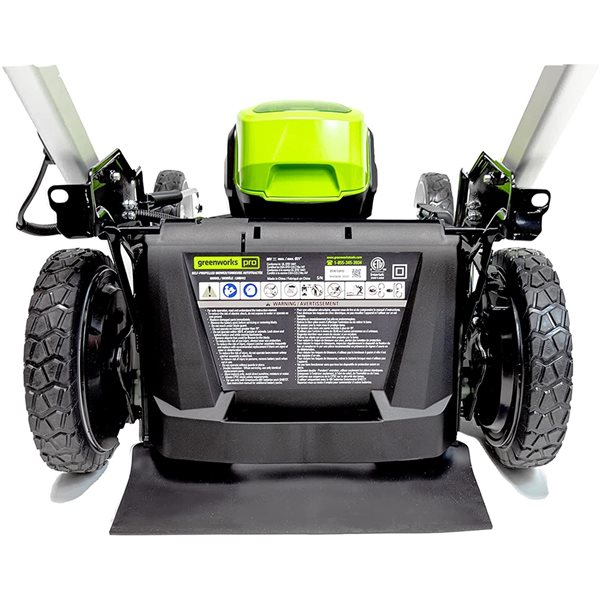 Greenworks Pro 80-volt Max 21-in Cordless Self-propelled Lawn Mower 8 Ah  (Battery and Charger Included) in the Cordless Electric Push Lawn Mowers  department at