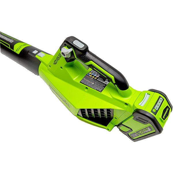 Greenworks 125-mph 40-Volt Lithium-Ion 450 CFM Brushless Handheld Cordless Electric Leaf Blower (Tool Only)