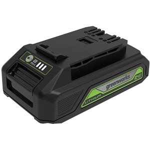 Greenworks 24-Volt, 2 AH Rechargeable Lithium-Ion Cordless Power Equipment Battery