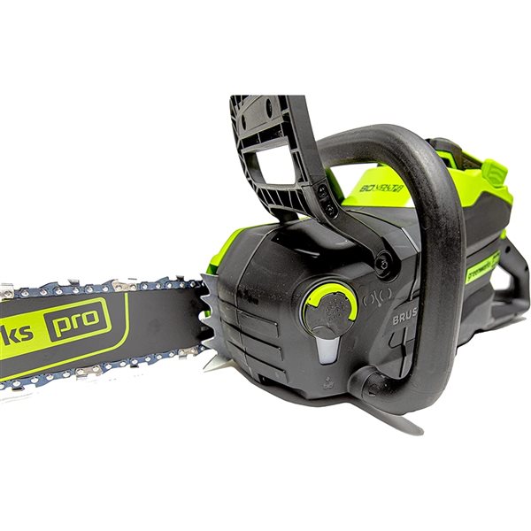 Greenworks 80-Volt Max Lithium-Ion 18-in Cordless Electric Chainsaw (Battery and Charger Included)
