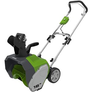 Greenworks 10 A 16-in Corded Electric Snow Blower