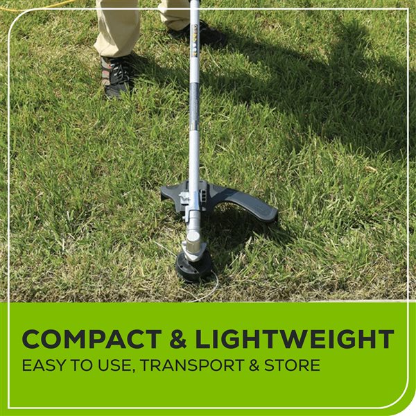 Greenworks 10 A 18-in Corded Electric String Trimmer Attachment Capable