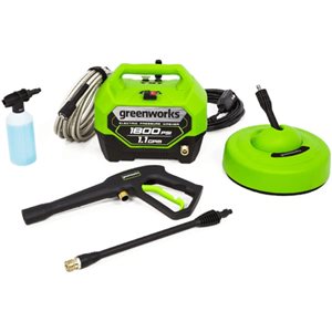 Greenworks 1800-psi 1.1-gal./min Cold Water Electric Pressure Washer