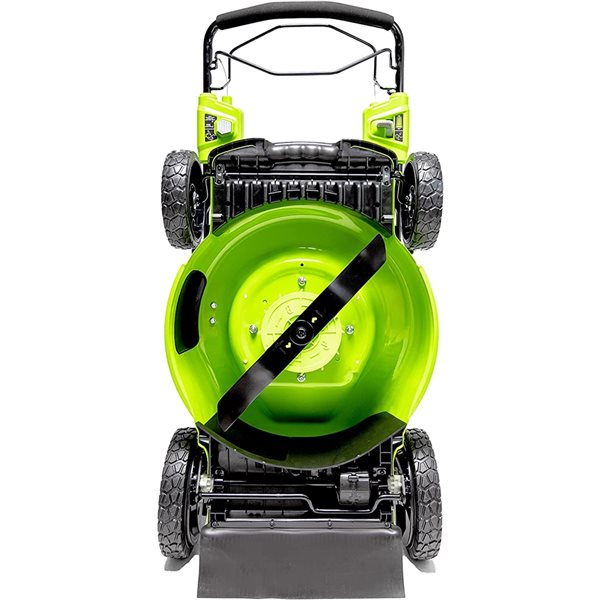 Greenworks 40 V 20-in Brushless Lithium-Ion Self-Propelled Cordless Electric Lawn Mower with Battery and Charger