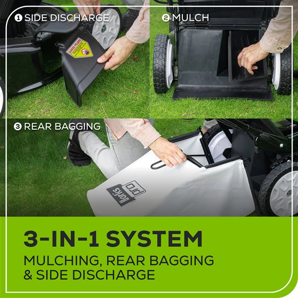 Greenworks 21-in 80 V Max Brushless Lithium-Ion Push Cordless