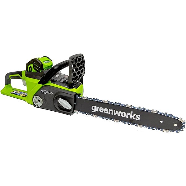 Greenworks 40-Volt Max Lithium-Ion 14-in Cordless Electric Chainsaw (Charger and Battery Included)