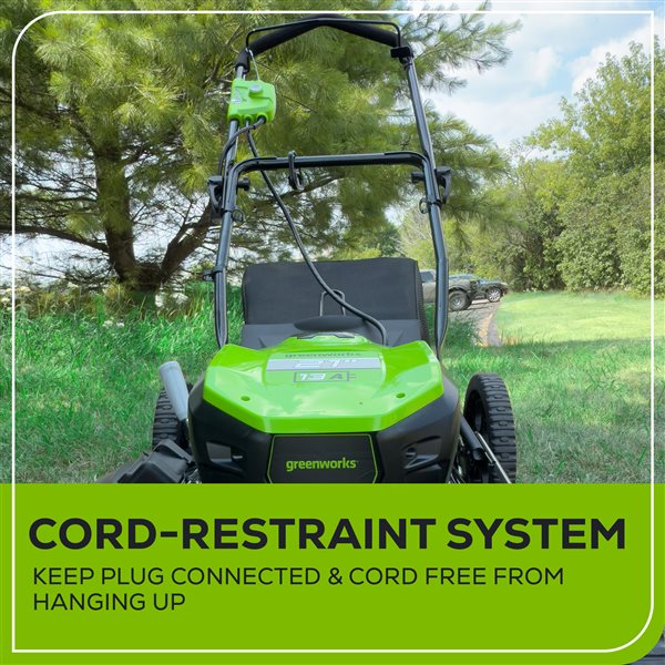 Greenworks 21-in 13 Amp Corded Lawn Mower