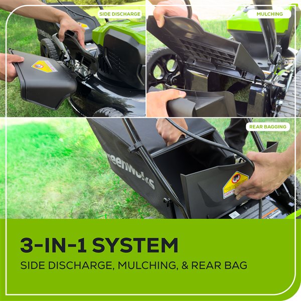 Greenworks 21-in 13 Amp Corded Lawn Mower