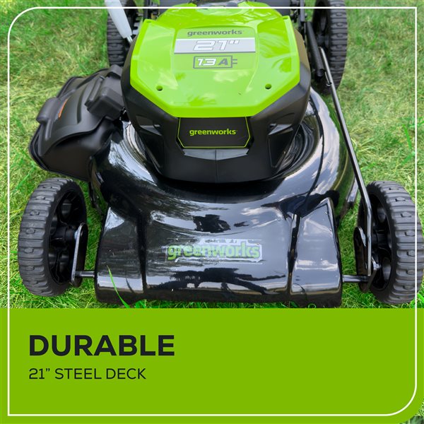 Greenworks 21-in 13 Amp Corded Lawn Mower
