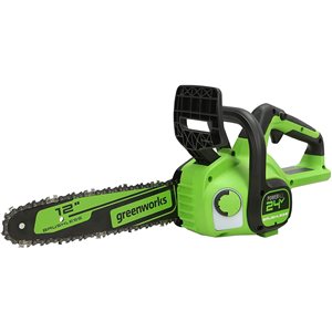 Greenworks 24-Volt Lithium-Ion 12-in Cordless Electric Chainsaw (Tool Only)