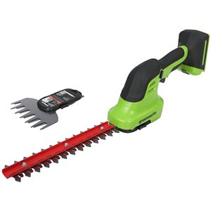 Greenworks 24-Volt 6-in Dual Cordless Electric Hedge Trimmer (Tool Only)