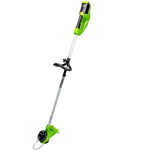 Greenworks 40-Volt 12-in Straight Cordless String Trimmer (Tool Only)