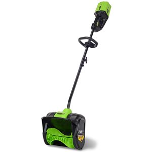 Greenworks Pro 80 V 12-in Single-Stage Cordless Electric Snow Shovel - Tool Only