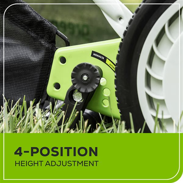 Greenworks 20-in Reel Lawn Mower