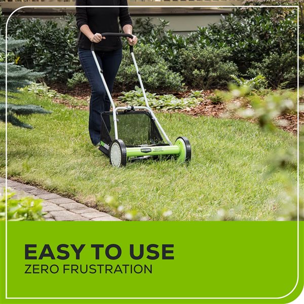 Greenworks 20-in Reel Lawn Mower