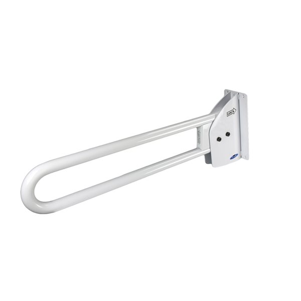 Barre d’appui mural Frost de 29,2 po en acier, blanc