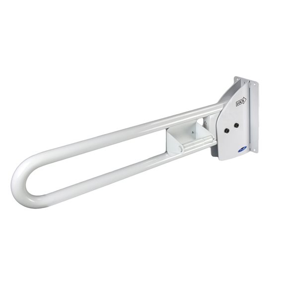 Frost 29.2-in White Wall Mount Steel Grab Bar