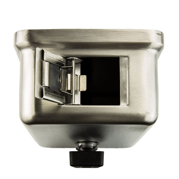Frost 708-A Brushed Stainless Steel Push-up Valve Commercial Soap Dispenser